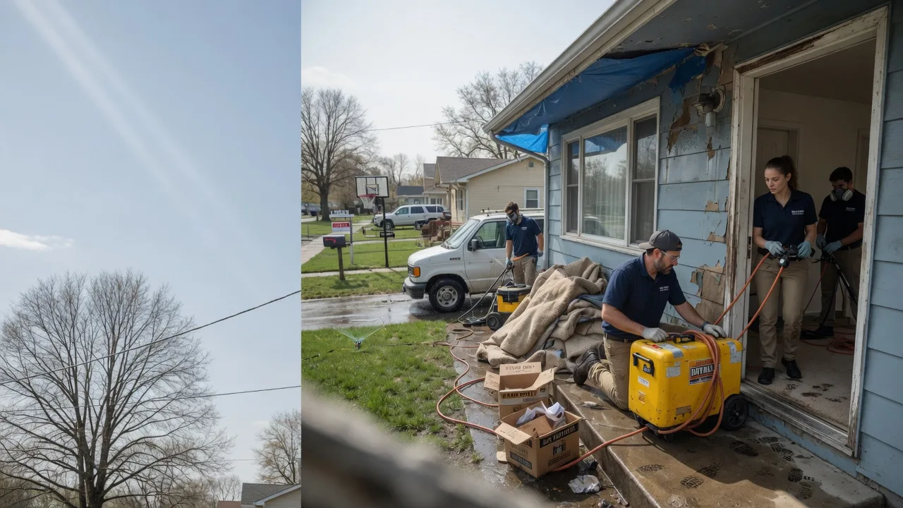 Basement Flood Cleanup in Almo, ID near me